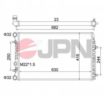 Автозапчасть JPN 60C9056JPN