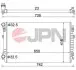 Радіатор охолодження двигуна JPN (60C9069JPN) зображення 1