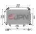 Радіатор кондиціонера JPN (60C9135JPN) зображення 2
