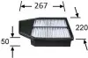 Фото Фільтр повітряний Honda Accord VIII 2.4 16V 08-12 JS ASAKASHI (A8512) зображення 1