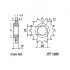 Зірка передня JT SPROCKETS (JTF129514) зображення 2