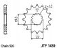 Зірка передня JT SPROCKETS (JTF143913) зображення 1