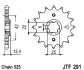 Зірка передня JT SPROCKETS (JTF29115) зображення 3