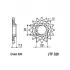 Зірка передня JT SPROCKETS (JTF32614) зображення 2