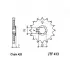 Зірка передня JT SPROCKETS (JTF41311) зображення 2
