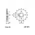 Зірка передня JT SPROCKETS (JTF57117) зображення 3