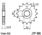 Зірка передня JT SPROCKETS (JTF58517) зображення 2