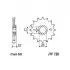 Зірка передня JT SPROCKETS (JTF72815) зображення 3