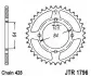Зірка задня JT SPROCKETS (JTR179651) зображення 2