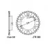 Зірка задня JT SPROCKETS (JTR30039) зображення 2