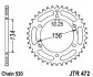 Зірка задня JT SPROCKETS (JTR47240) зображення 2