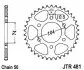 Зірка задня JT SPROCKETS (JTR48142) зображення 2