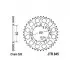 Зірка задня JT SPROCKETS (JTR84547) зображення 2