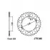 Зірка задня JT SPROCKETS (JTR84645) зображення 2