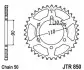 Зірка задня JT SPROCKETS (JTR85033) зображення 2