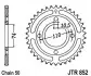 Зірка задня JT SPROCKETS (JTR85241) зображення 2