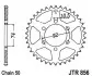 Зірка задня JT SPROCKETS (JTR85645) зображення 1