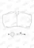 Фото Колодки гальмівні (задні) Iveco Daily III-VI 99- (Brembo) Jurid (2912309560) зображення 1