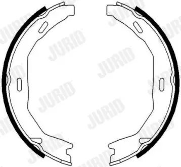 Колодки ручника MB C-class (W204/C204) 07- /E-class (A207/C207) 09- (164x25) (к-кт) Jurid 362561J Купити в Україні