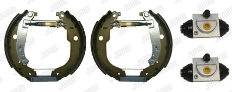 JURID CITROEN KIT EVO Комплект гальмівних колодок задн. (колодки + циліндри) C3 II (SC_) 1.4 LPG 13-16 Jurid 381515J Купити в Україні