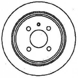 Тормозной диск Jurid 561132JC (фото 1)