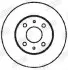 Фото Диск тормозной CROMA/MULTIPLA 251mm /T/ STILO Jurid (561329JC) изображение 2