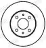 Диск тормозной ALFA 147/156/164 251mm /T/ Jurid (561340JC) изображение 2