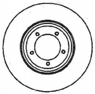 Тормозной диск Jurid 561352JC (фото 1)