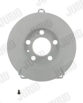 Диск гальмівний (задній) Audi A3/TT 96-06/Skoda Octavia/VW Golf IV 98-06 (238.9x8.9) Jurid 562177JC Купити в Україні