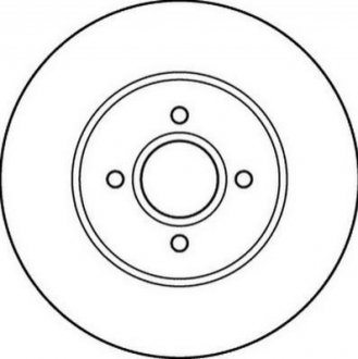 Гальмівний диск Jurid 562206JC (фото 1)