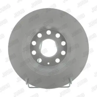 Диск гальмівний (задній) Audi A3/Skoda Octavia/Superb/VW Golf/Passat 03- (282x12) (з покр.) (повний) Jurid 562258JC Купити в Україні