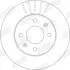 Тормозной диск Jurid (562273JC) изображение 2