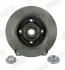 Диск гальмівний (задній) Citroen C3/C4 /Peugeot 207/307 05- (249х9) (+ABS) (з підшипником) Jurid (562374J1) зображення 1