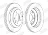 Фото Диск гальмівний (задній) Porsche Cayenne/VW Touareg 3.0-4.2 TDI 02- (329.7x28) Jurid (562393JC1) зображення 1