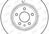Тормозной диск - (8K0615301, 8W0615301G, 8K0615301T) Jurid 562466JC (фото 1)
