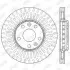 Тормозной диск Jurid (562595JC) изображение 1
