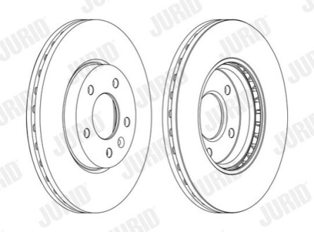 Диск тормозной !.. Jurid 562631JC1