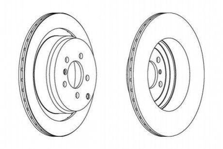 Гальмівний диск Jurid 563023JC1 (фото 1)