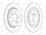 Диск тормозной (задний) Hyundai Sonata 2.4 10-15 (284x10) Jurid (563182JC) изображение 1
