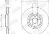 Тормозной диск передний левый PORSCHE MACAN Jurid 563454JC1 (фото 3)