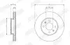Тормозной диск передний Hyundai Accent, Solaris, i20 II / KIA Rio IV Jurid (563461JC) изображение 3