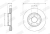 Тормозной диск передний HYUNDAI SONATA Jurid 563576JC (фото 3)