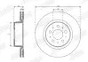 Фото JURID TESLA диск гальм. передній Model 3 Jurid (563658JC) изображение 1