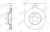 Тормозной диск передний Ford Focus IV (2018->) 563663JC