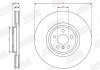 Гальмівний диск передній правий BMW 1-Series, 2-Series, X1, X2 / Mini Jurid 563669JC1 (фото 3)