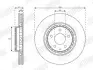 Фото JURID MAZDA Диск гальмівний передній CX-5 (KF) 2.2 D 17 Jurid (563714JC) зображення 1