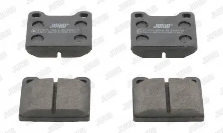 Колодки гальмівні (передні) Opel Kadett/Rekord/Audi 100 68-78 Jurid 571279J Купити в Україні