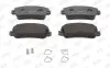 Колодки гальмівні (передні) Fiat Panda/Regata/Seat Ibiza/Terra 81-04 (Bosch) 571297J