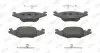 Фото Колодки гальмівні (передні) Seat Cordoba/Ibiza 94-02/VW Golf/Jetta/Polo 81-94 Jurid (571315J) зображення 1