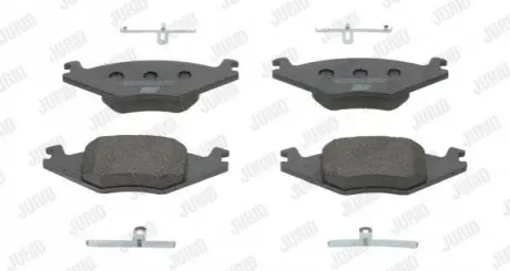 Колодки гальмівні (передні) Seat Cordoba/Ibiza 94-02/VW Golf/Jetta/Polo 81-94 Jurid 571315J Купити в Україні